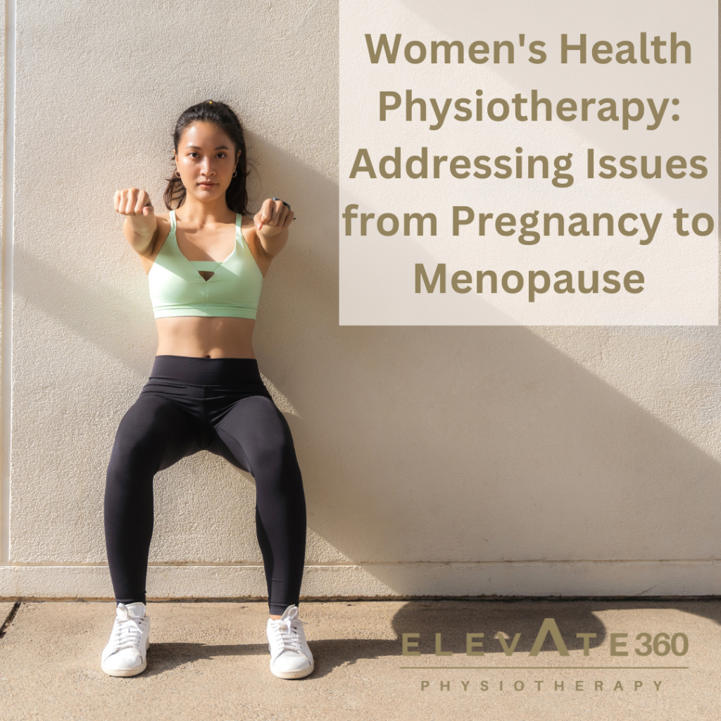 Women's Health Physiotherapy: Addressing Issues from Pregnancy to Menopause
